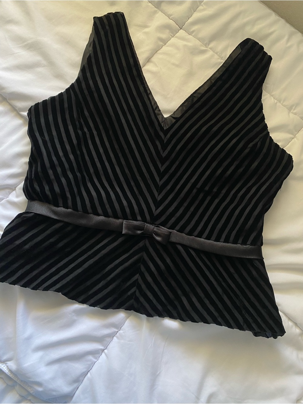 Vintage 80's 90's Positive Attitude Peplum Top Size Medium